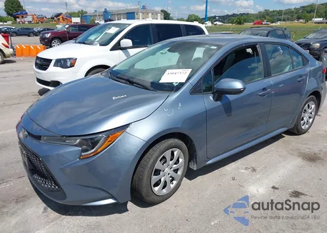2020 Toyota Corolla Le z USA, uszkodzony, nr VIN 5YFEPRAE9LP057579